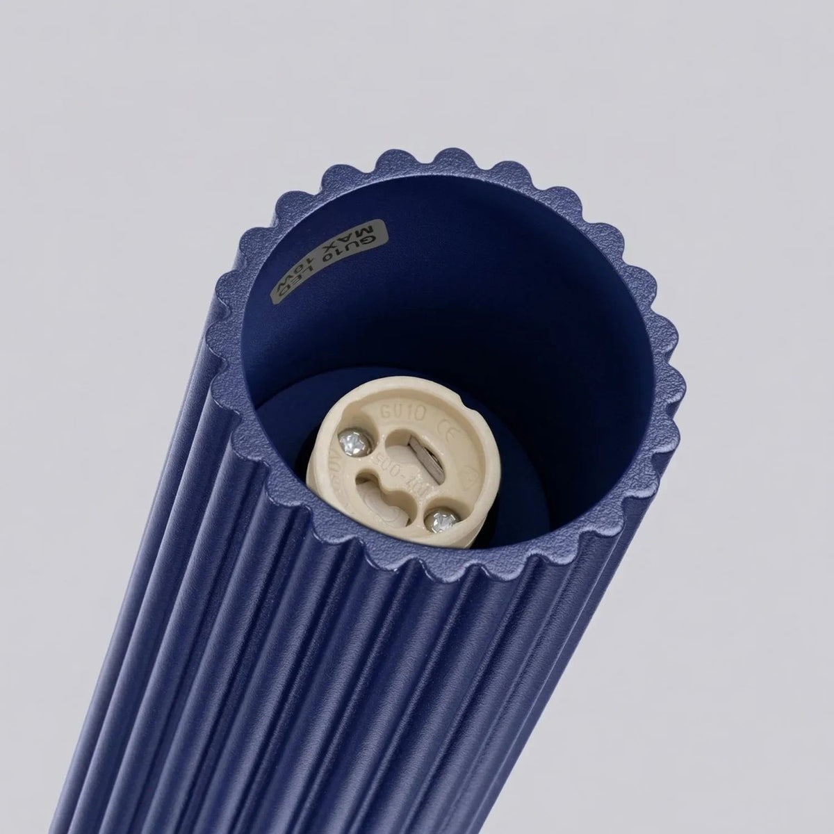 
Design Deckenlampe „Karbon“ - Ultramarine / Ø 6.5 x 30 cm