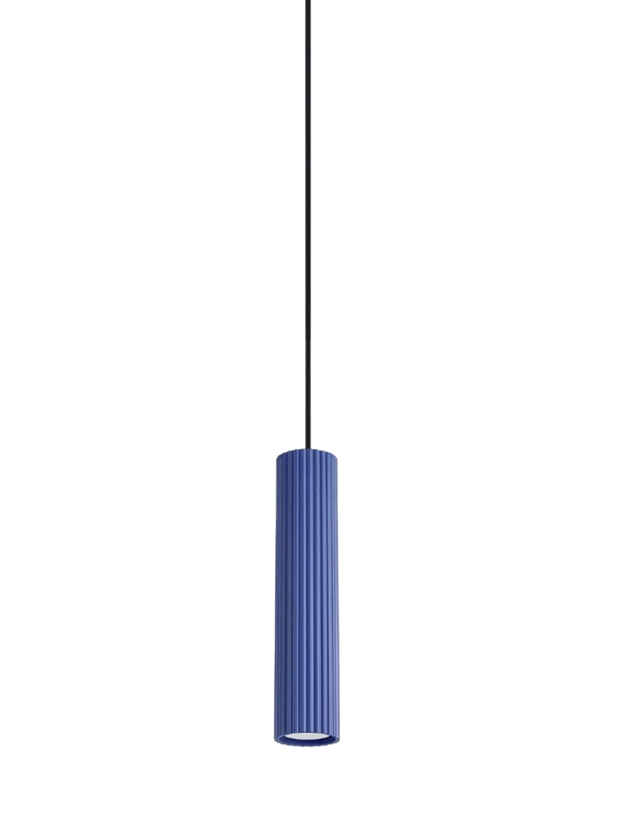 
Design Pendellampe „Karbon“ 1-flammig - Weiss