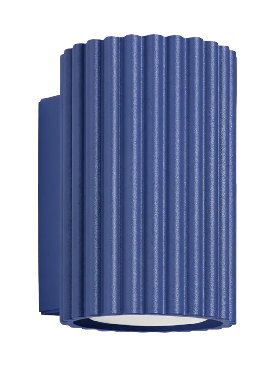 
Lampe murale design « Karbon » - Outremer / Ø 8.5 x 10 cm