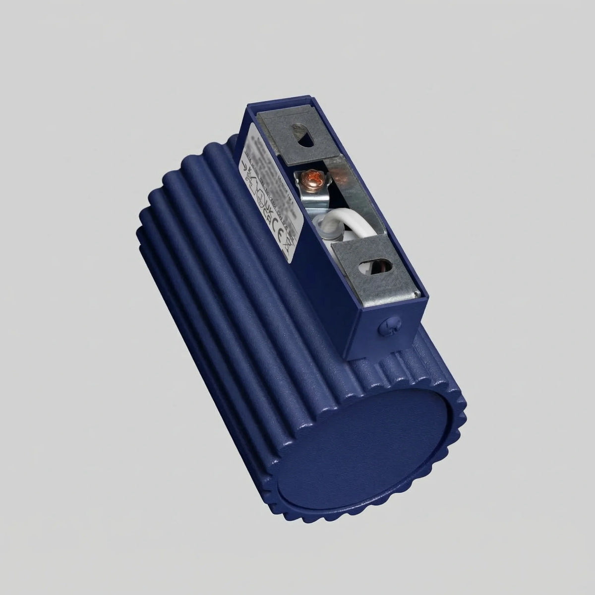 
Lampe murale design « Karbon » - Outremer / Ø 8.5 x 10 cm
