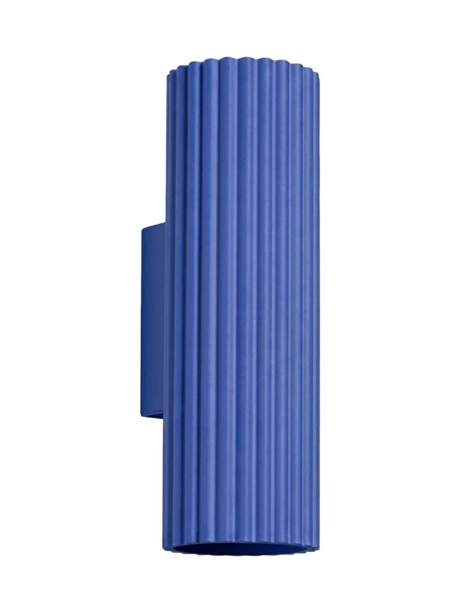 
Lampe murale design « Karbon » - Outremer / Ø 8.5 x 10 cm