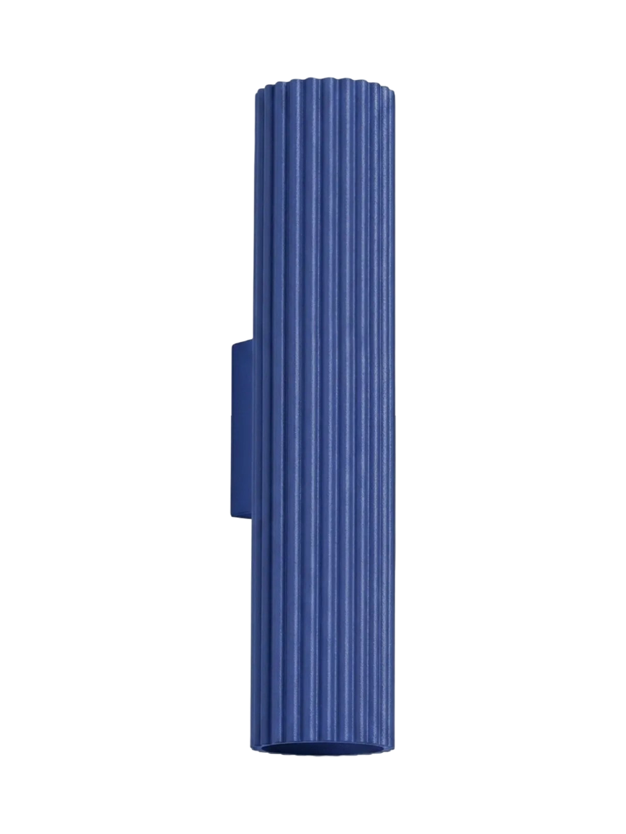 
Lampe murale design « Karbon » - Outremer / Ø 8.5 x 10 cm