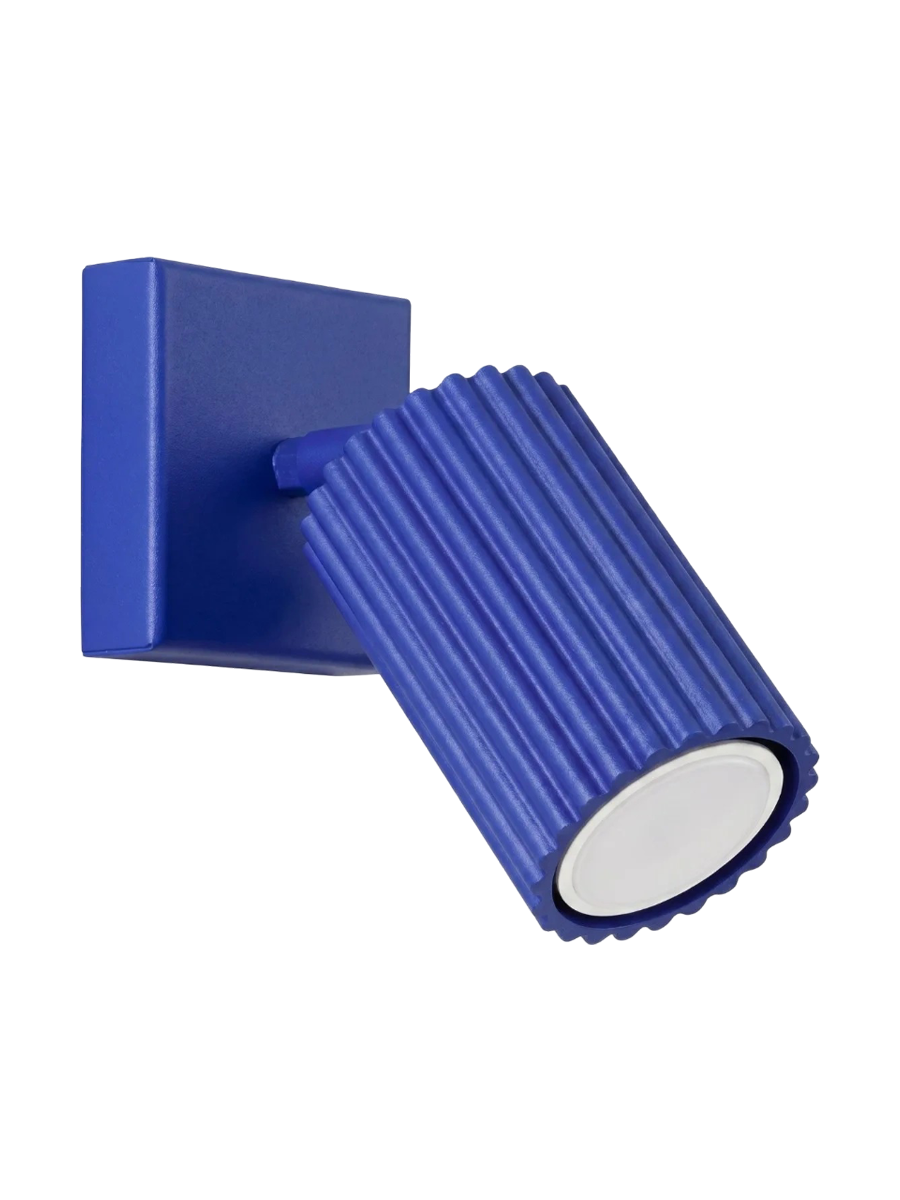 
Design Wandlampe „Karbon II“ - Ultramarine