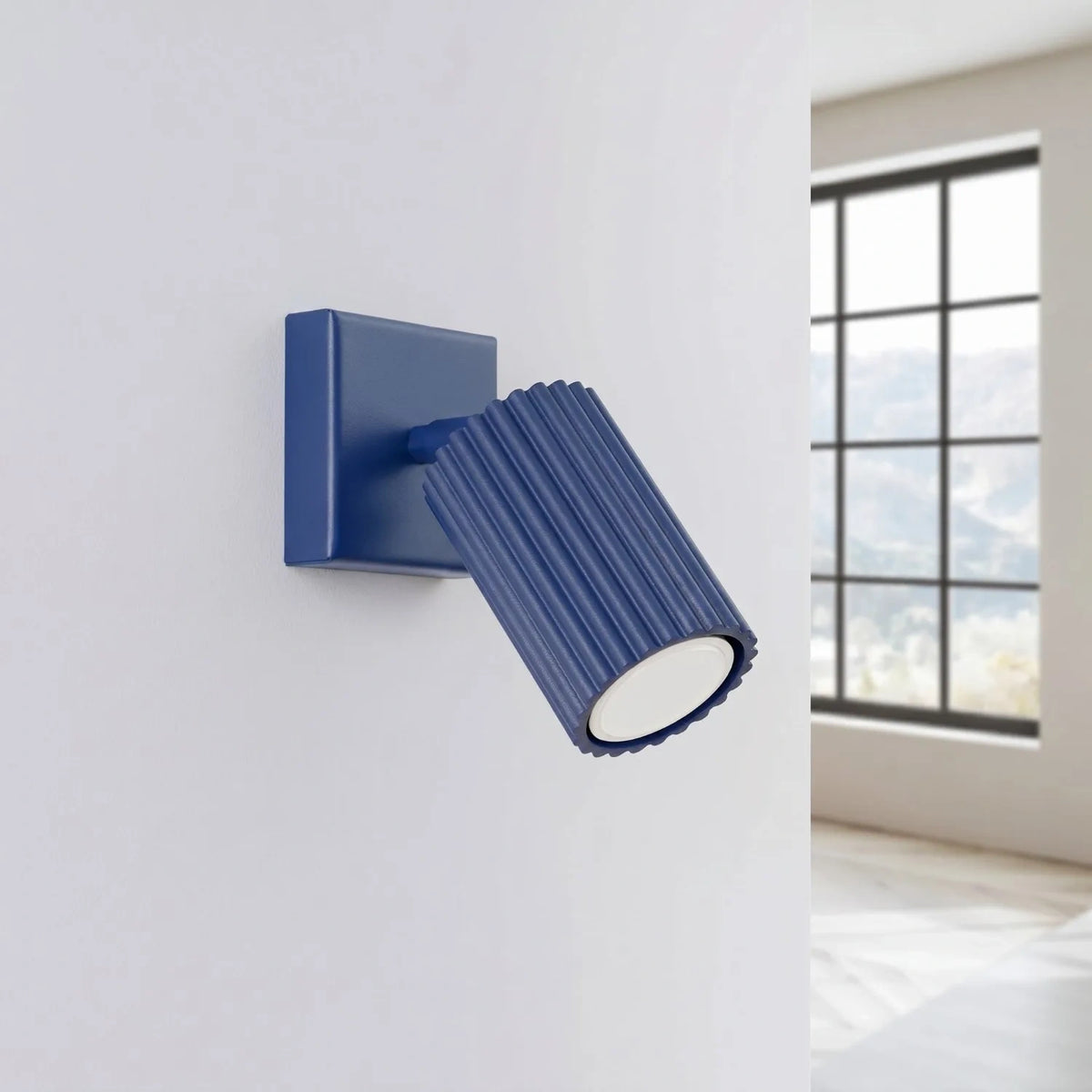 
Design Wandlampe „Karbon II“ - Ultramarine