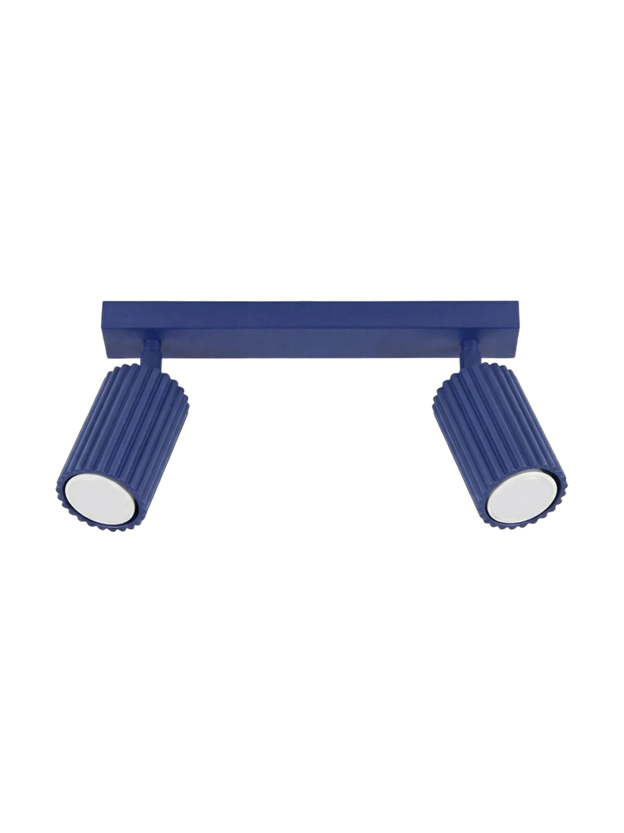 
Design Deckenlampe „Karbon“ 2-flammig - Rosa