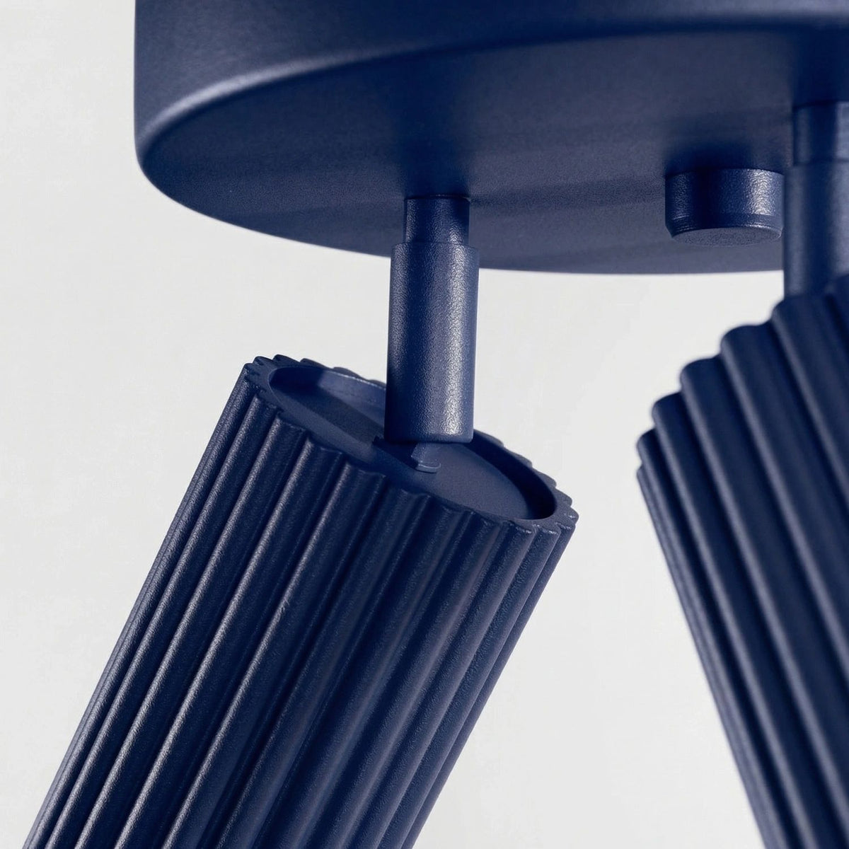 
Design Deckenlampe „Karbon II“ 3-flammig - Ultramarine