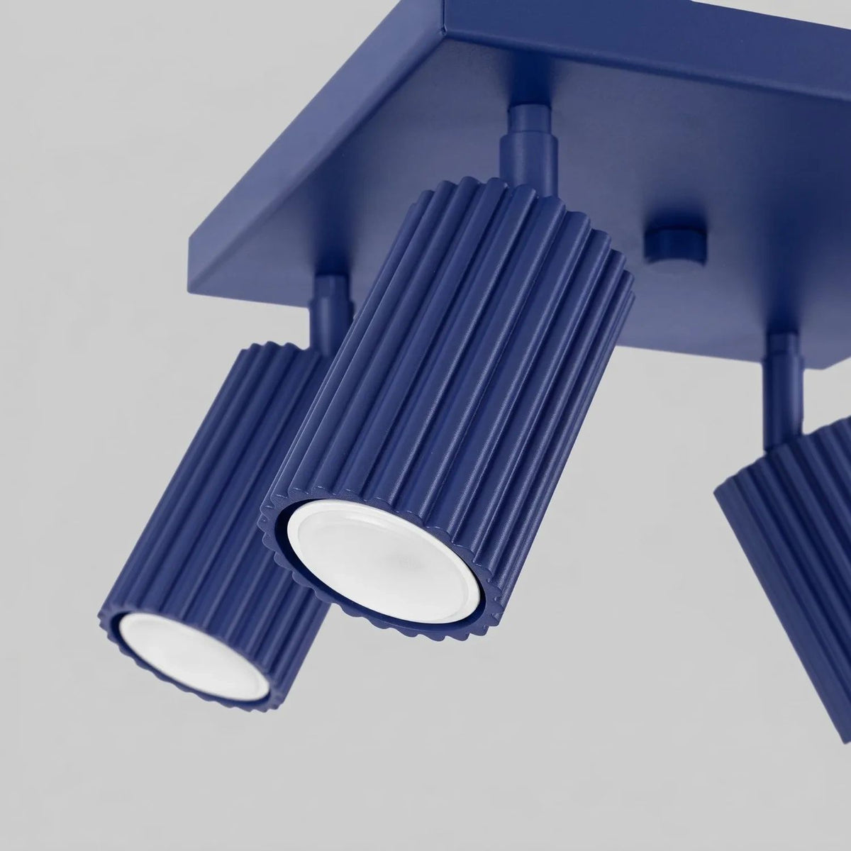 
Design Deckenlampe „Karbon II“ 4-flammig - Ultramarine