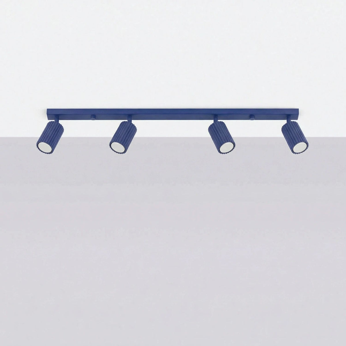 
Design Deckenlampe „Karbon“ 4-flammig - Ultramarine