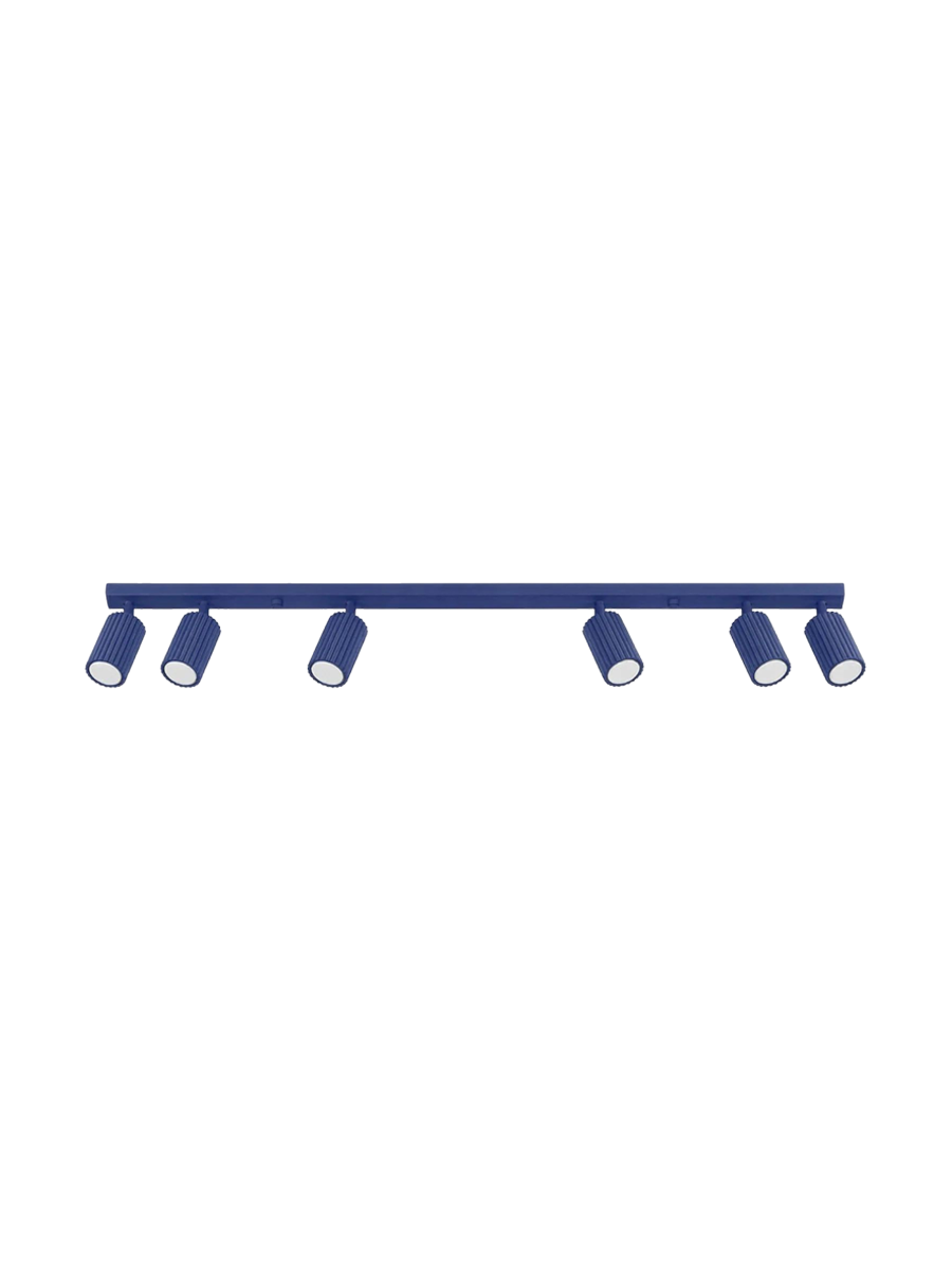 
Design Deckenlampe „Karbon“ 6-Flammig - Braun