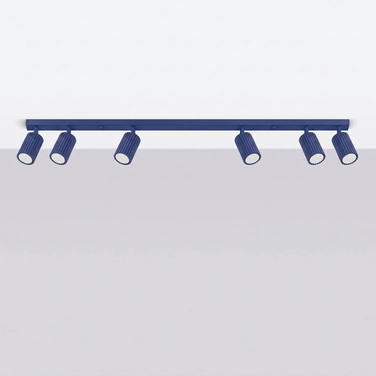 
Design Deckenlampe „Karbon“ 6-Flammig - Ultramarine