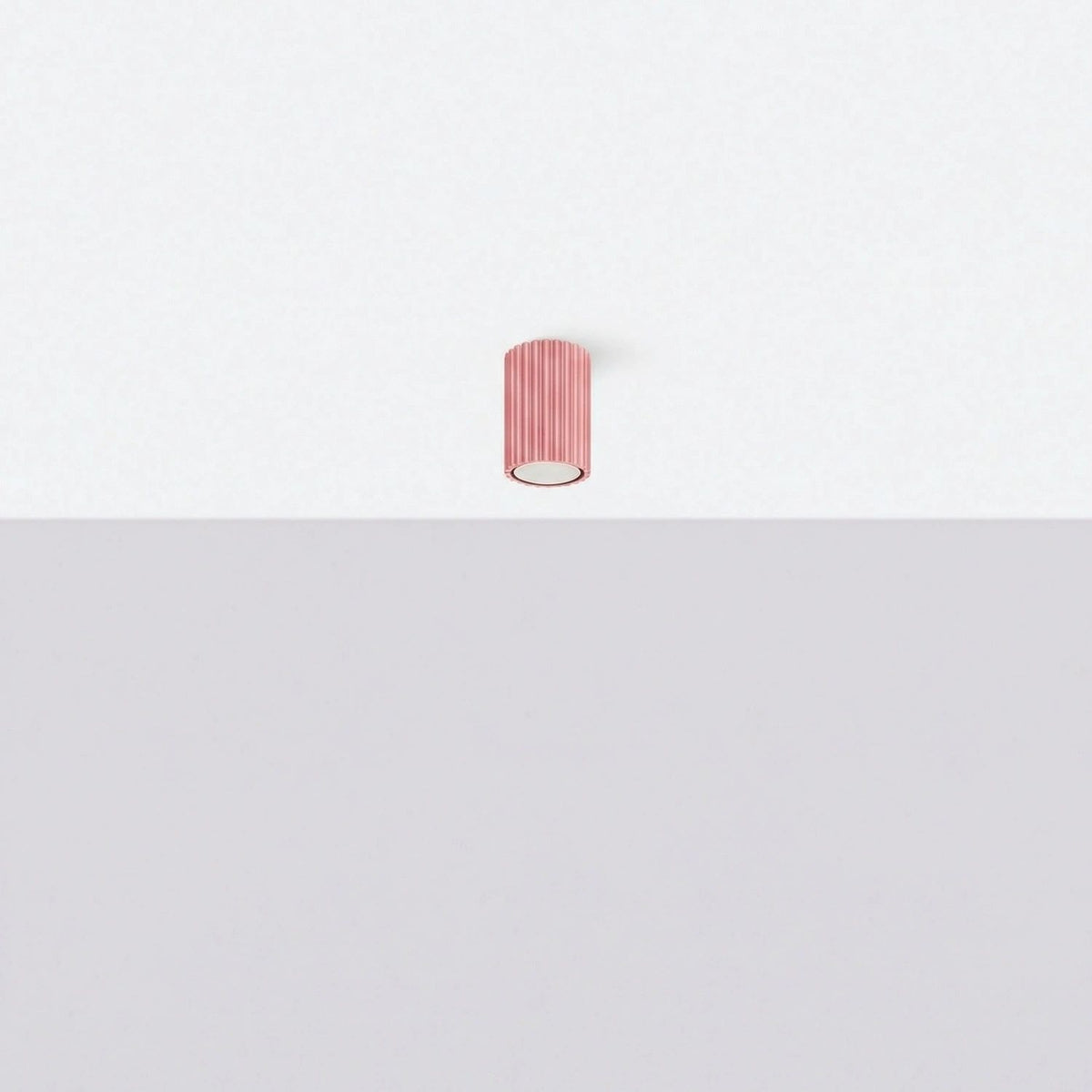 
Design Deckenlampe „Karbon“ - Rosa / Ø 6.5 x 10 cm