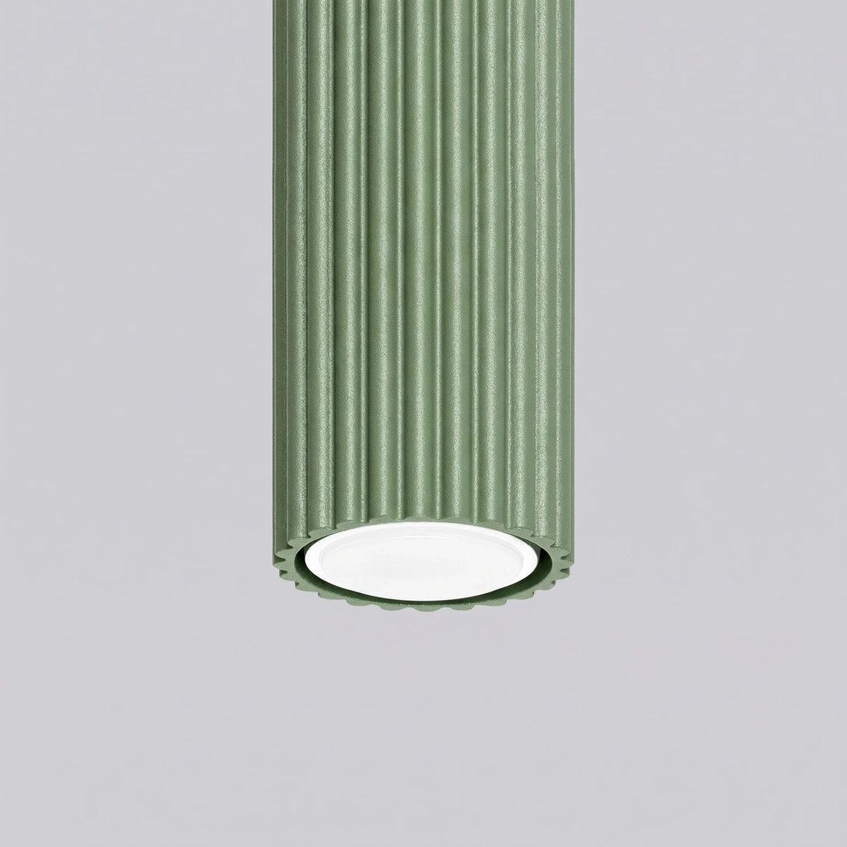 
Design Deckenlampe „Karbon“ - Salbeigrün / Ø 6.5 x 10 cm