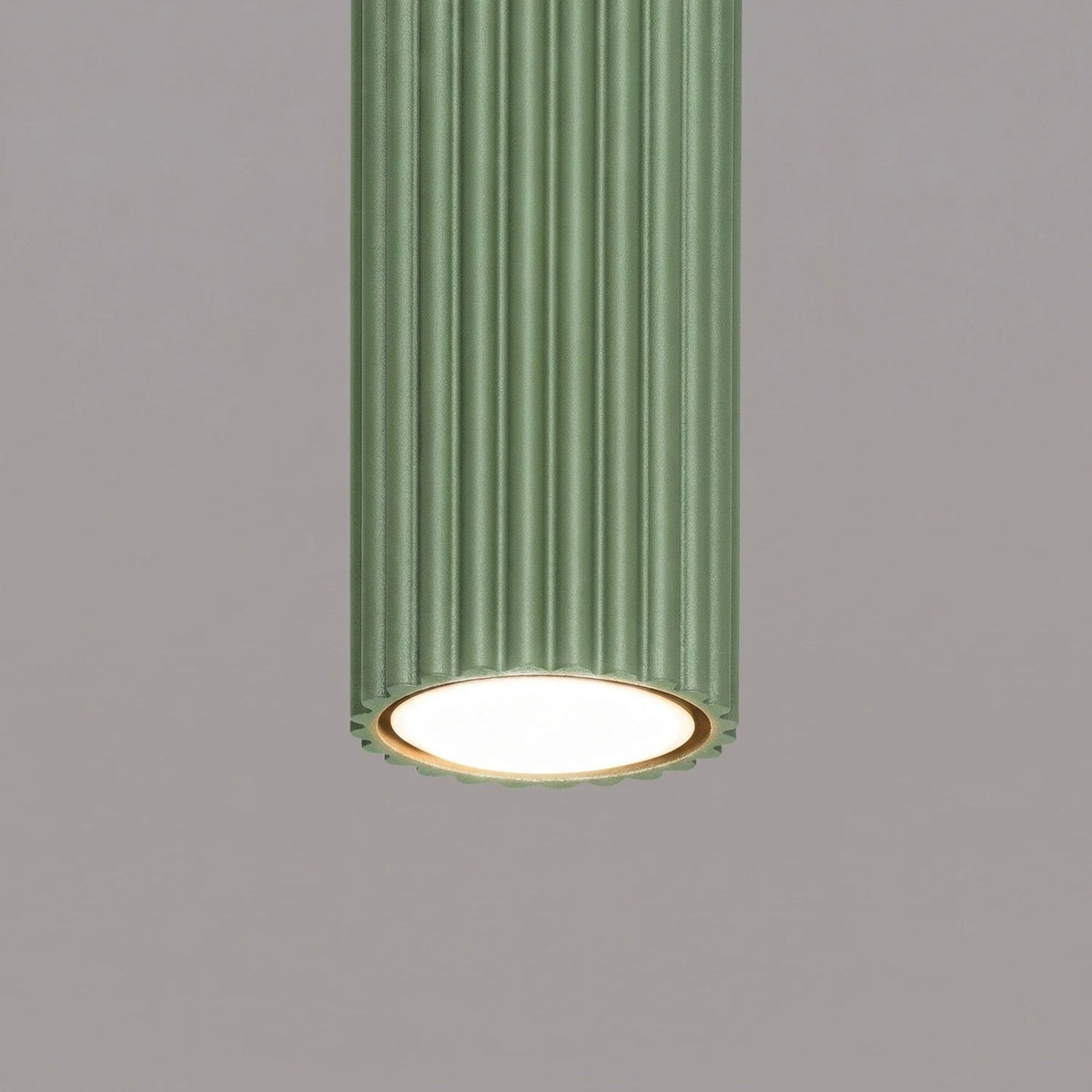 
Design Deckenlampe „Karbon“ - Salbeigrün / Ø 6.5 x 10 cm