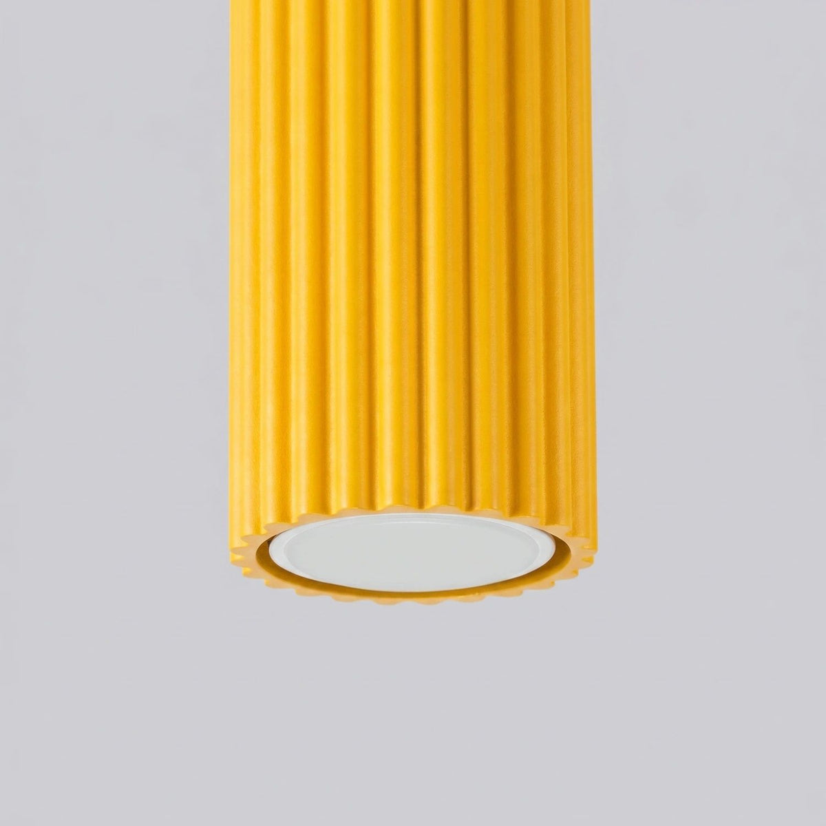 
Design Deckenlampe „Karbon“ - Gelb / Ø 6.5 x 10 cm