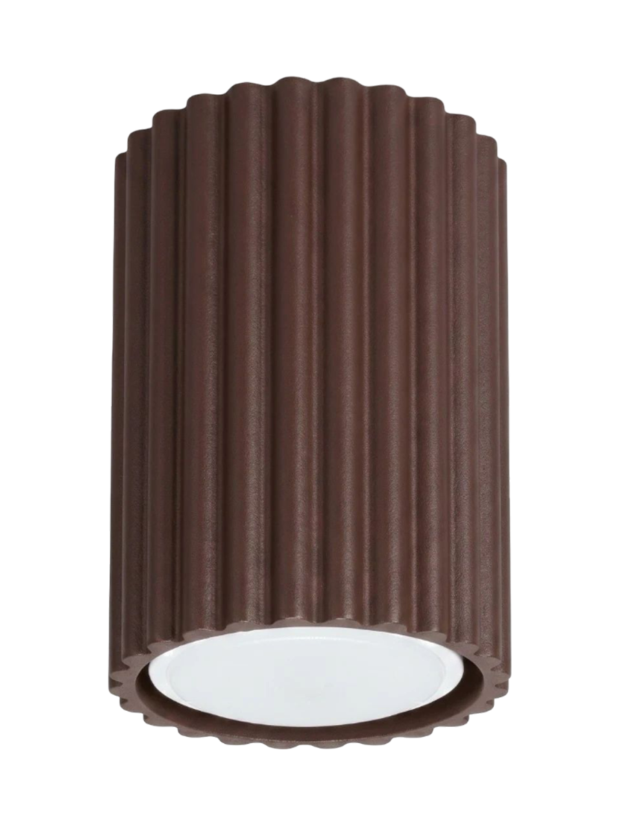 
Design Deckenlampe „Karbon“ - Braun / Ø 6.5 x 10 cm