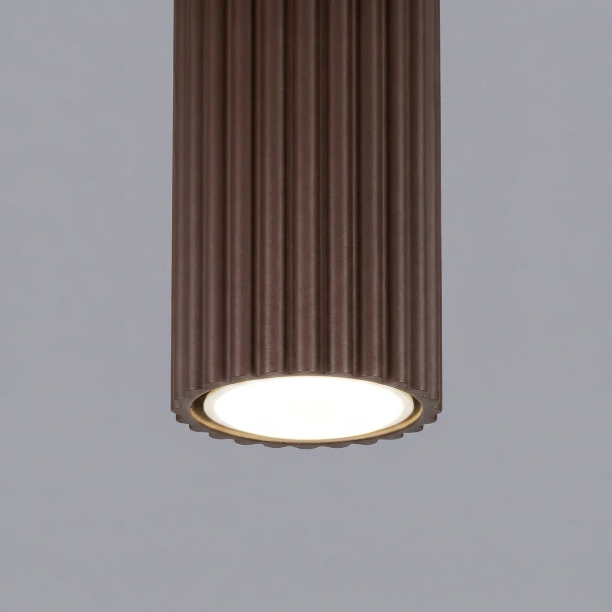 
Design Deckenlampe „Karbon“ - Braun / Ø 6.5 x 10 cm