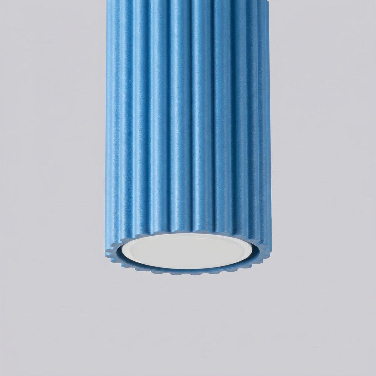 
Design Deckenlampe „Karbon“ - Hellblau / Ø 6.5 x 10 cm