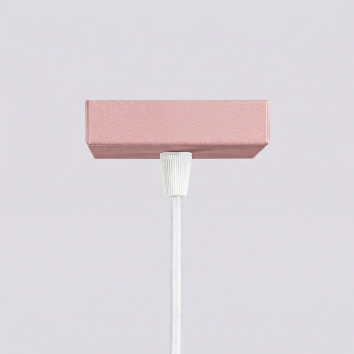 
Design Pendellampe „Karbon“ 1-flammig - Rosa