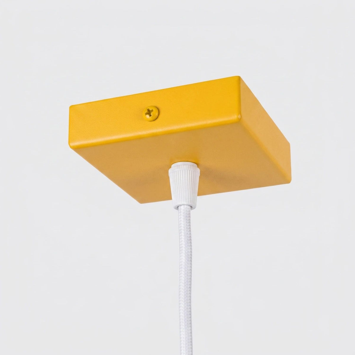 
Design Pendellampe „Karbon“ 1-flammig - Gelb