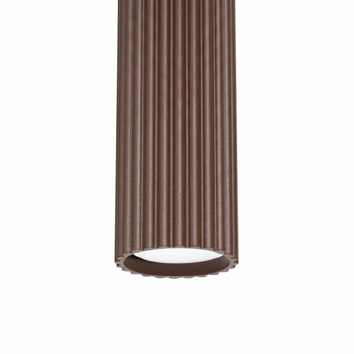 
Design Pendellampe „Karbon“ 1-flammig - Braun