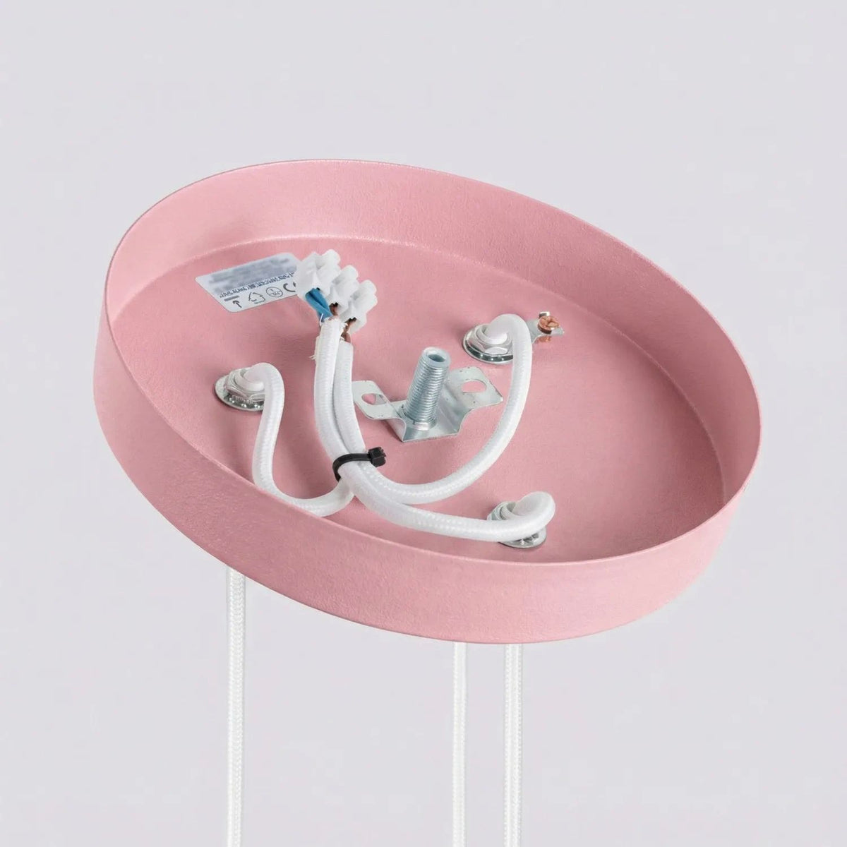 
Design Pendellampe „Karbon“ 3-flammig - Rosa
