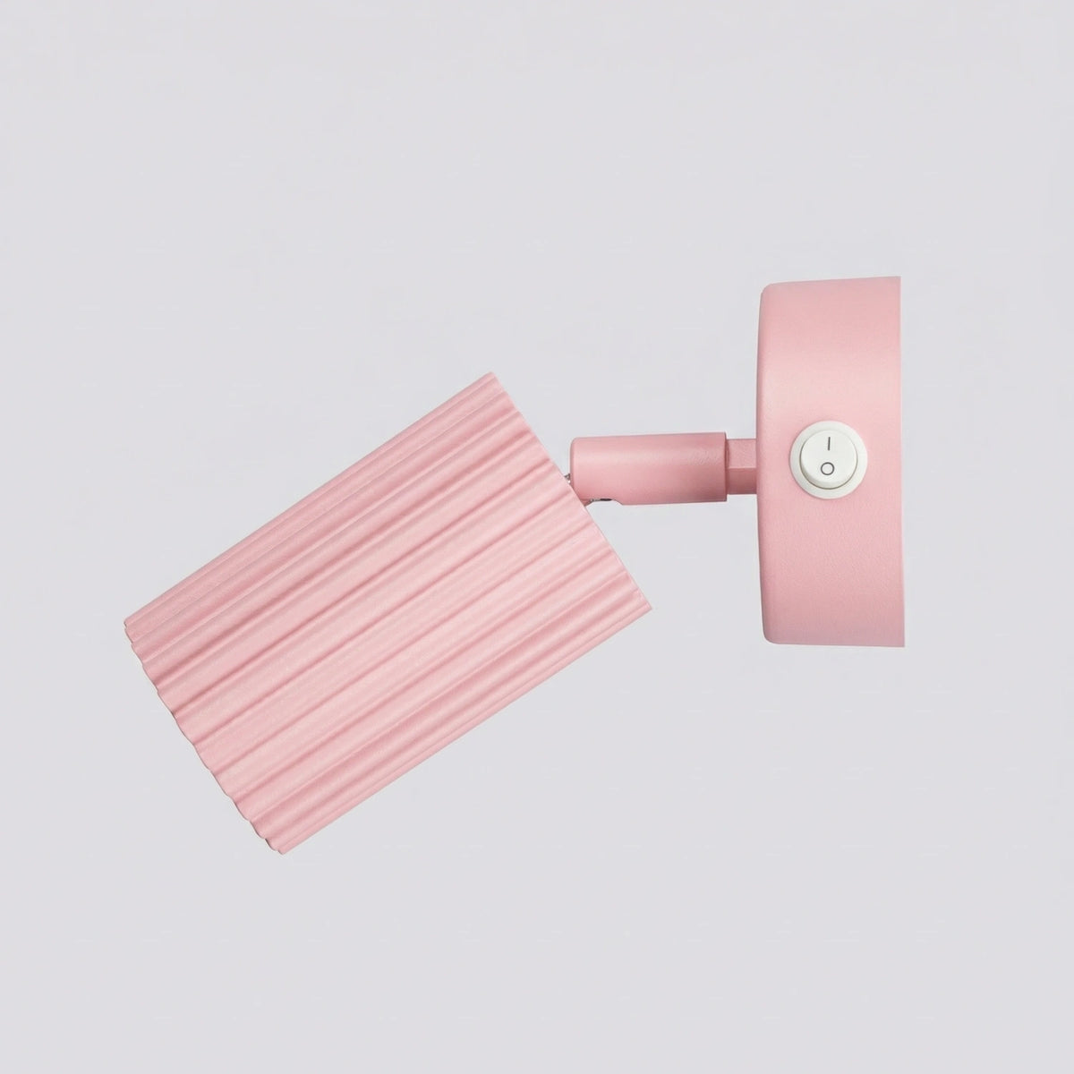 
Design Wandlampe „Karbon“ mit Schalter - Rosa