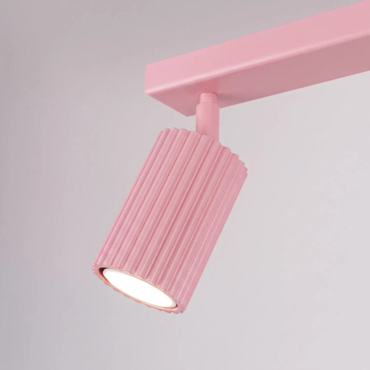 
Design Deckenlampe „Karbon“ 2-flammig - Rosa