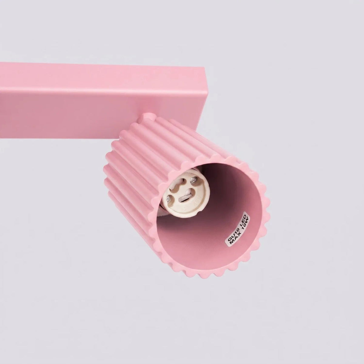 
Design Deckenlampe „Karbon“ 2-flammig - Rosa