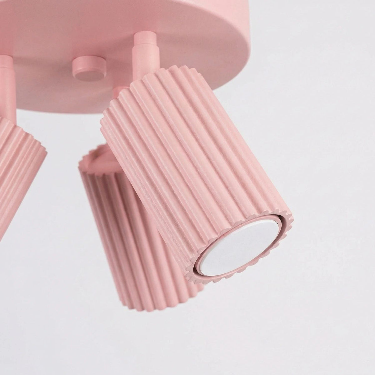 
Design Deckenlampe „Karbon II“ 3-flammig - Rosa