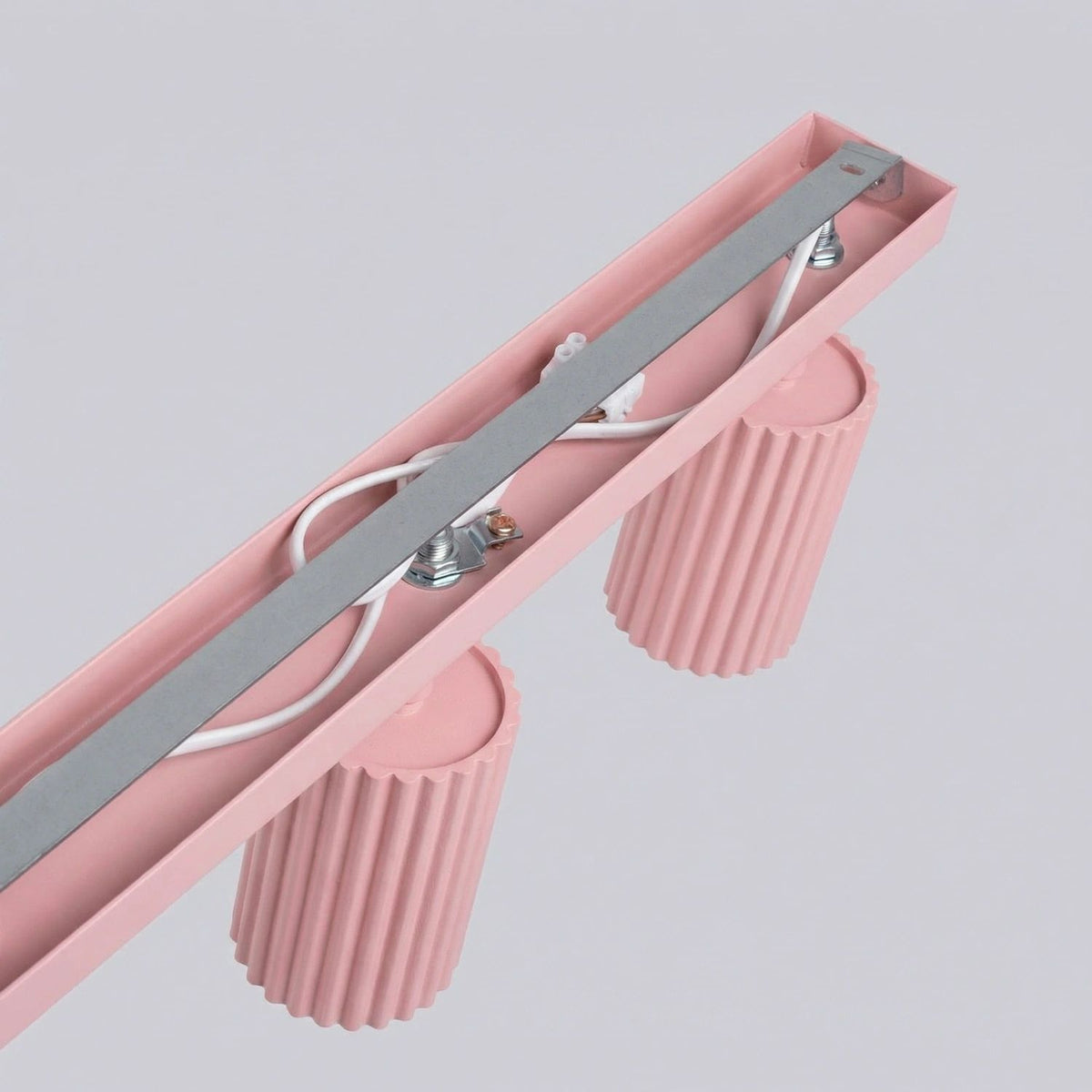 
Design Deckenlampe „Karbon“ 4-flammig - Rosa