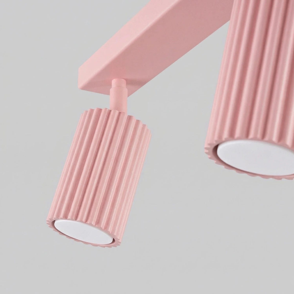 
Design Deckenlampe „Karbon“ 4-flammig - Rosa