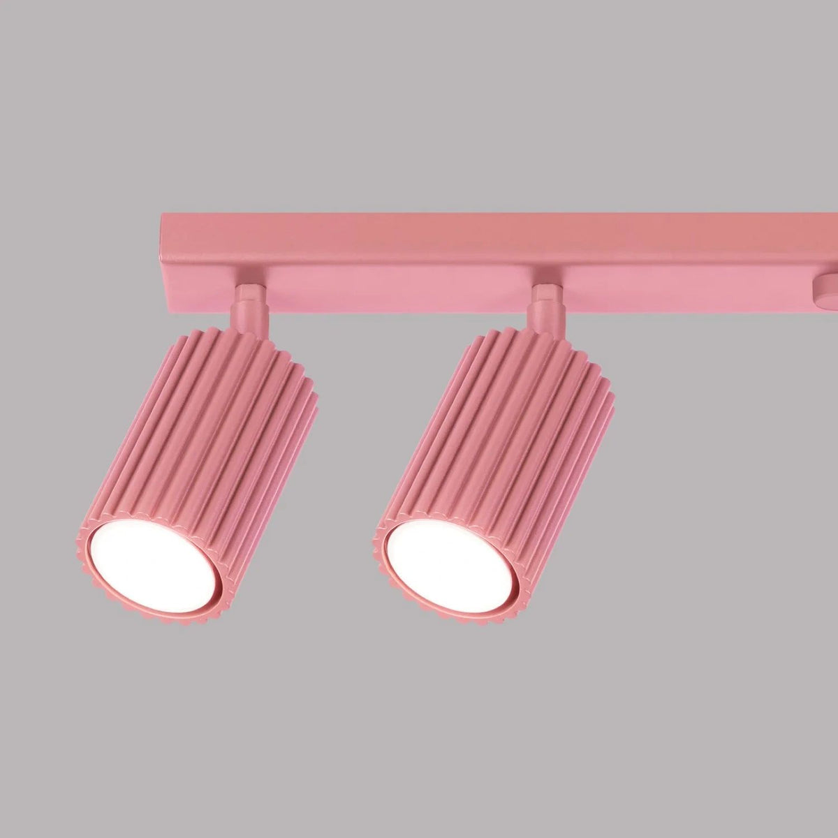 
Design Deckenlampe „Karbon“ 6-Flammig - Rosa