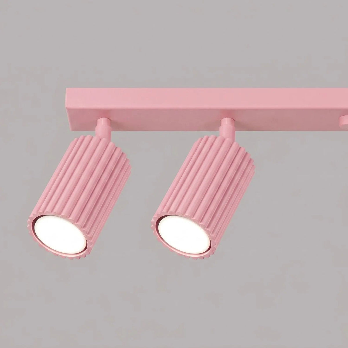 
Design Deckenlampe „Karbon“ 6-Flammig - Rosa