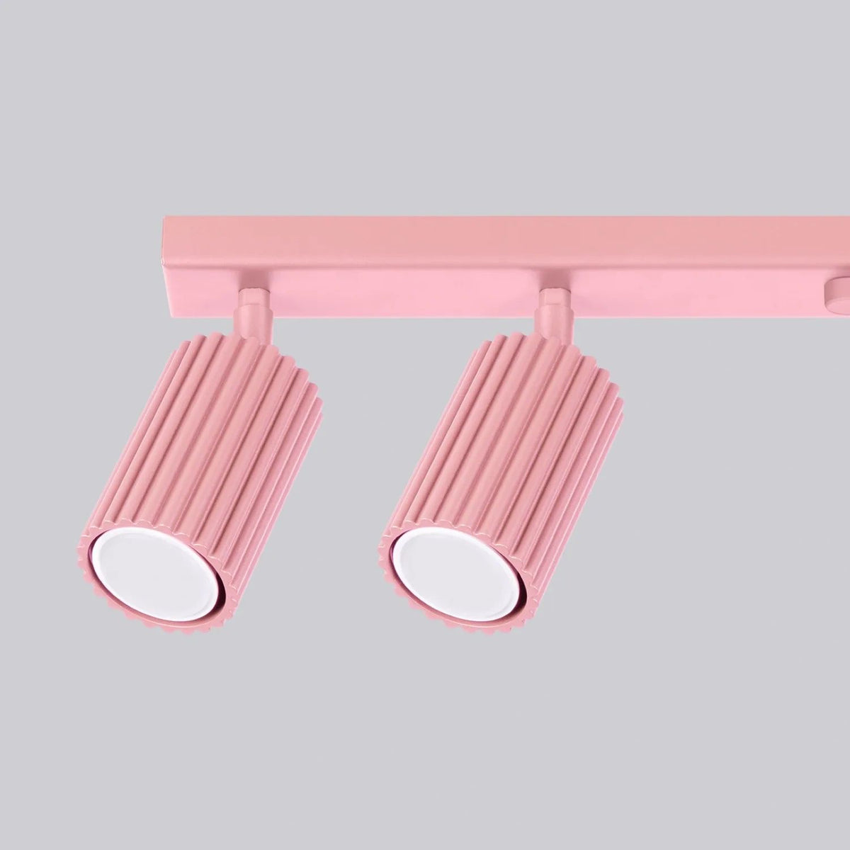 
Design Deckenlampe „Karbon“ 6-Flammig - Rosa