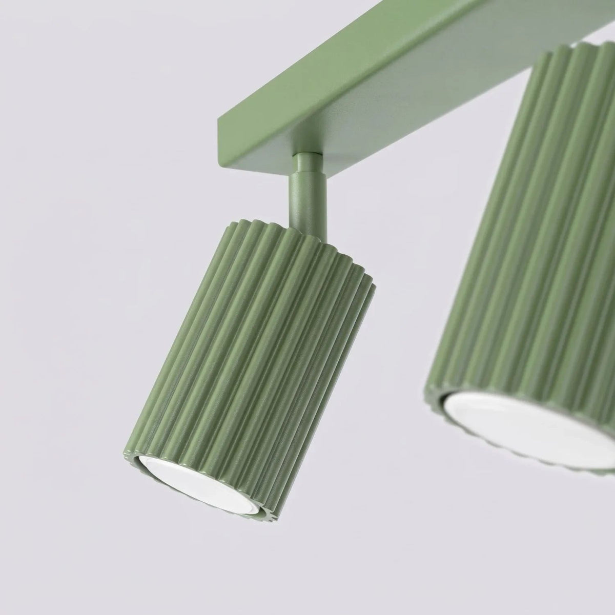 
Design Deckenlampe „Karbon“ 2-flammig - Salbeigrün
