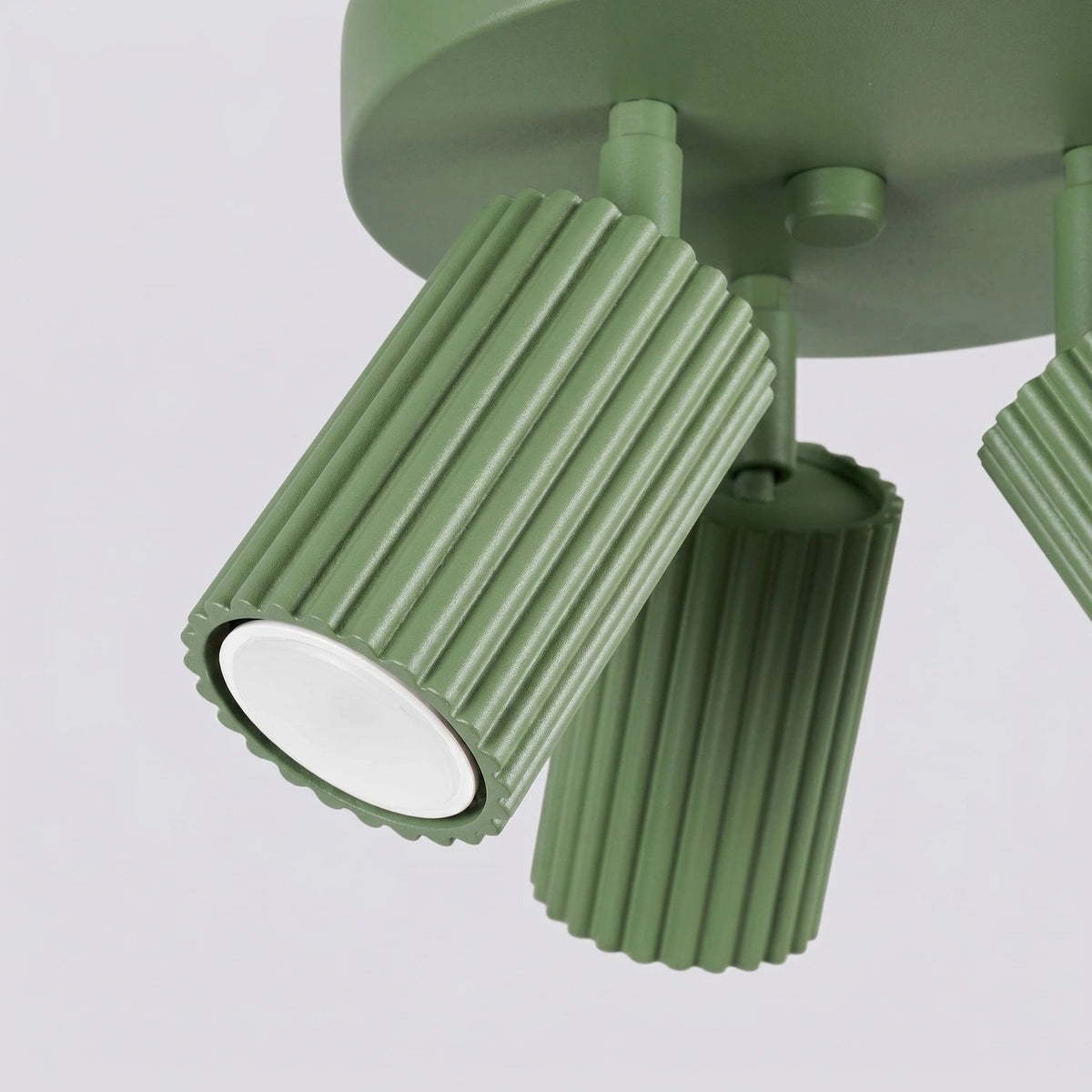 
Design Deckenlampe „Karbon II“ 3-flammig - Salbeigrün