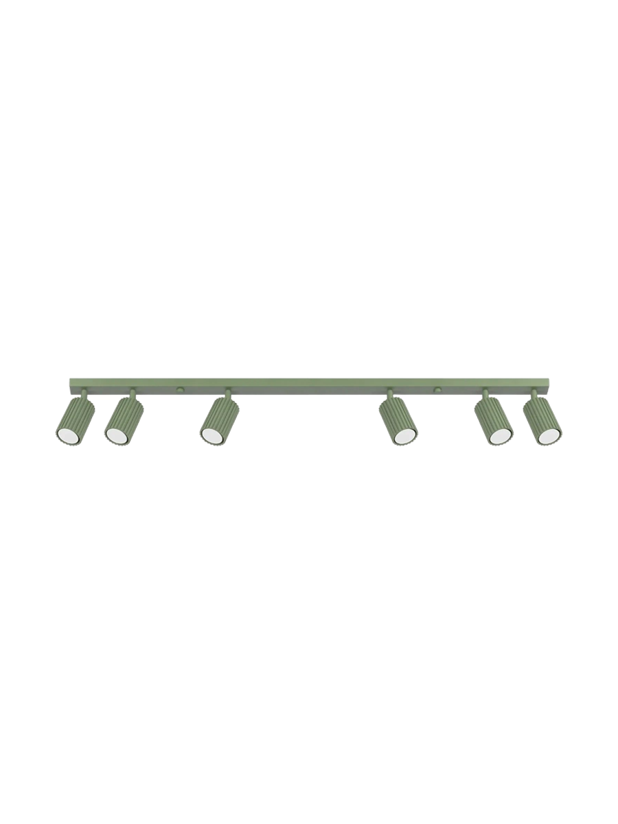 
Design Deckenlampe „Karbon“ 6-Flammig - Braun