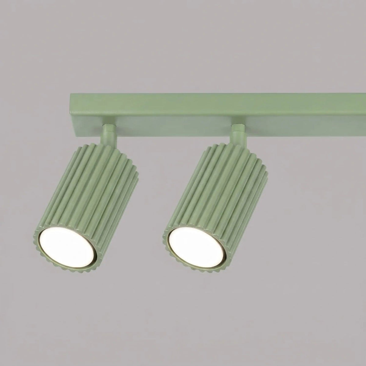 
Design Deckenlampe „Karbon“ 6-Flammig - Salbeigrün
