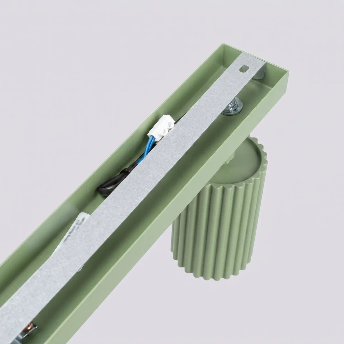 
Design Deckenlampe „Karbon“ 6-Flammig - Salbeigrün