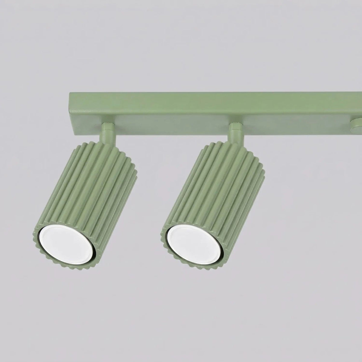 
Design Deckenlampe „Karbon“ 6-Flammig - Salbeigrün