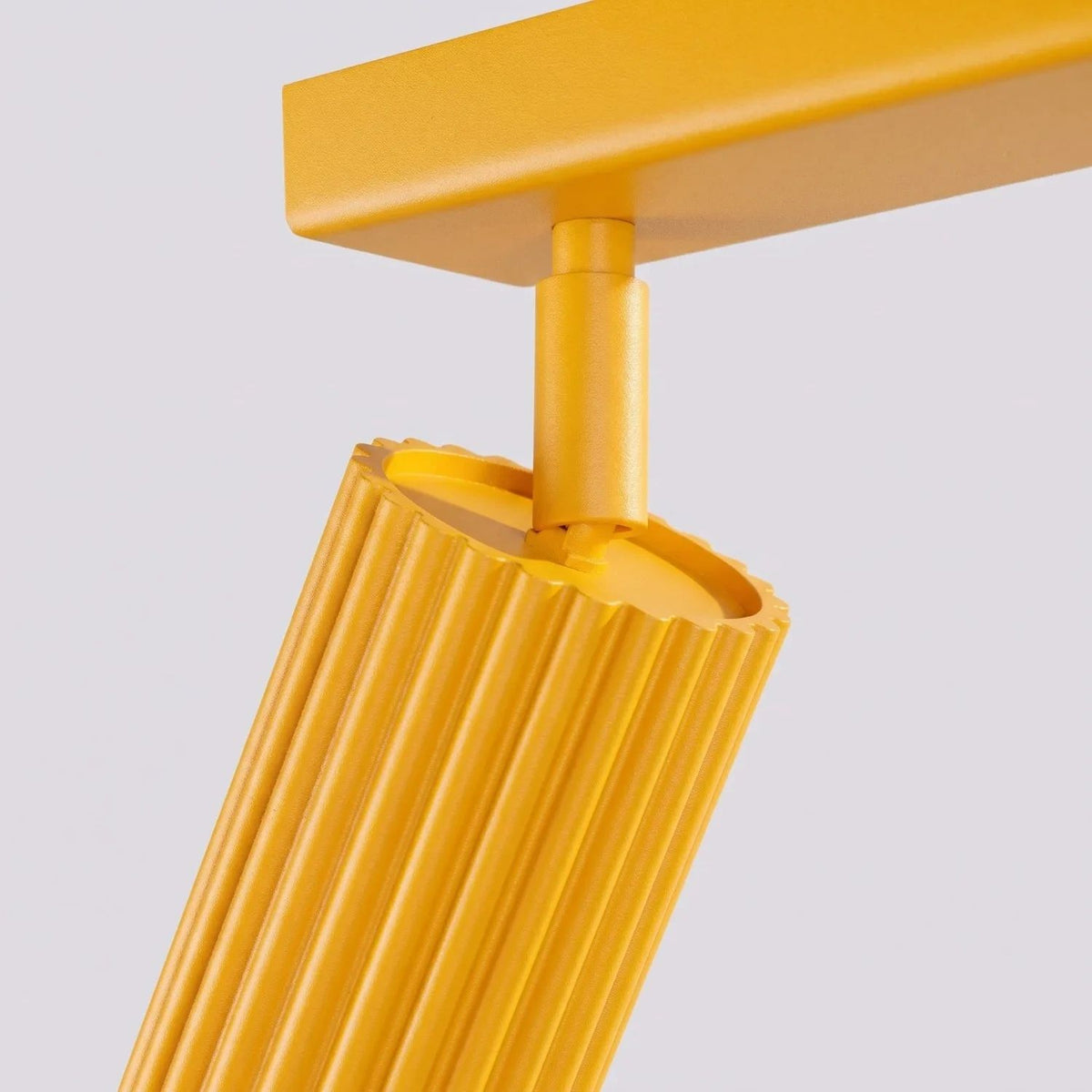 
Design Deckenlampe „Karbon“ 2-flammig - Gelb