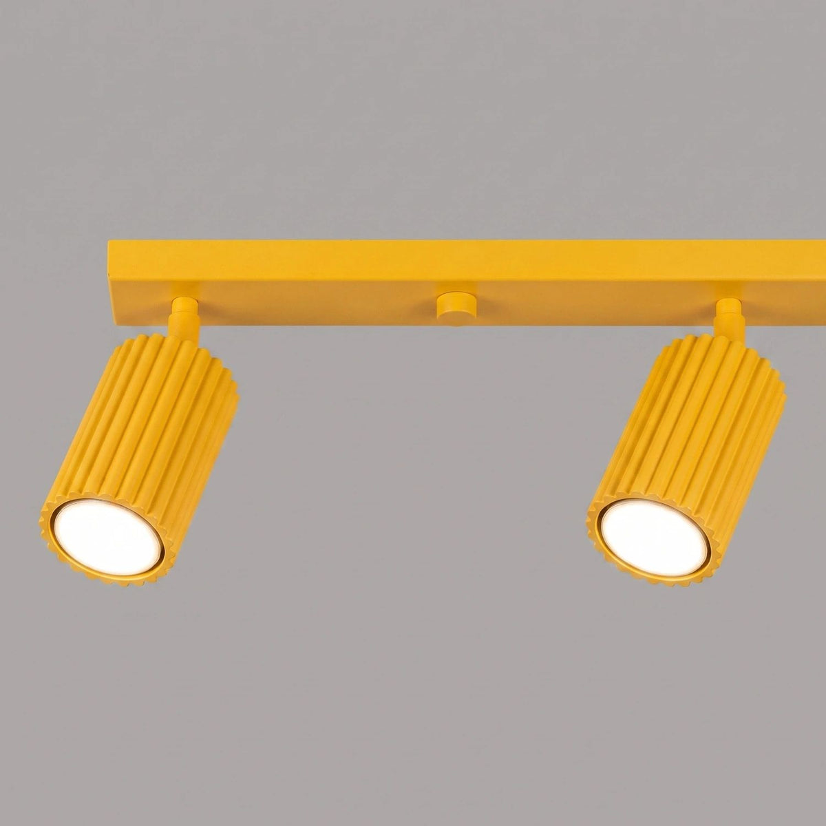 
Design Deckenlampe „Karbon“ 4-flammig - Gelb