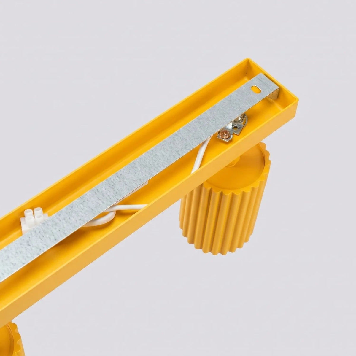 
Design Deckenlampe „Karbon“ 6-Flammig - Gelb