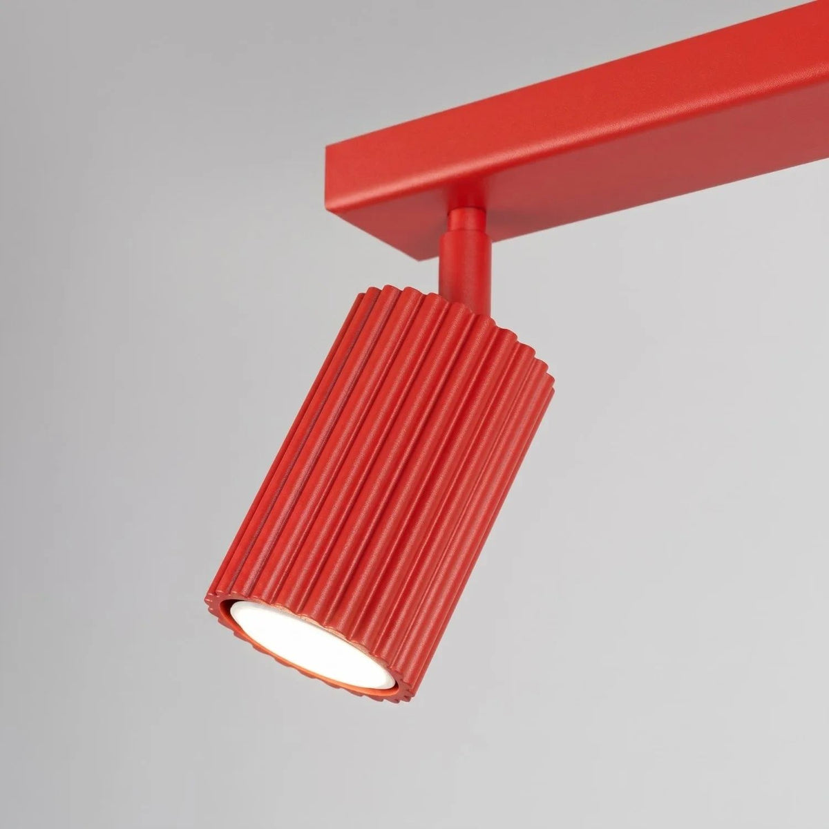 
Design Deckenlampe „Karbon“ 2-flammig - Rot