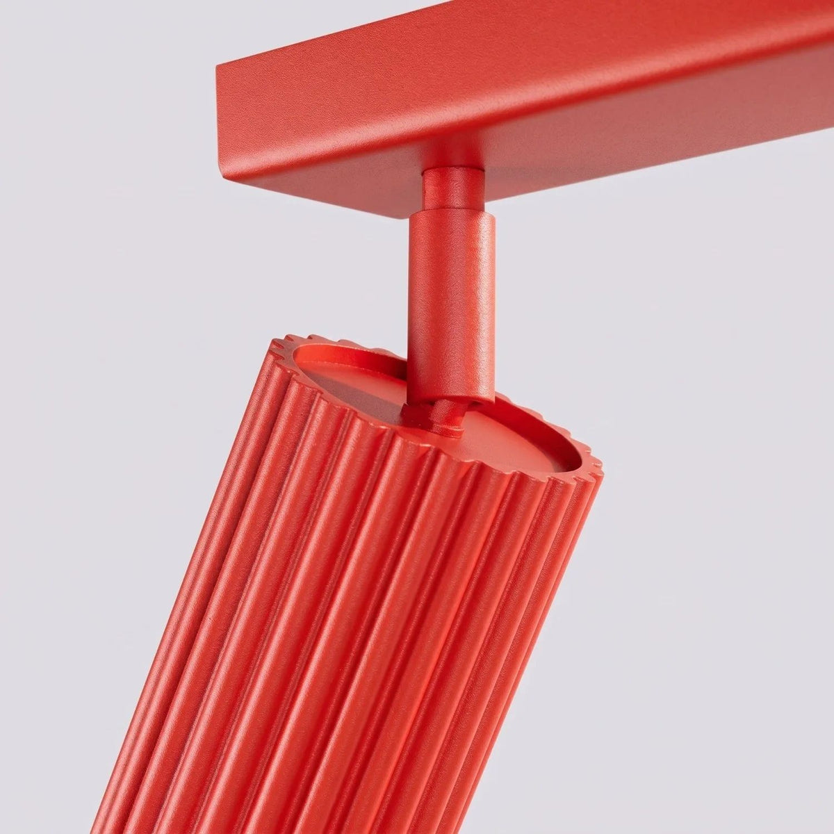 
Design Deckenlampe „Karbon“ 2-flammig - Rot