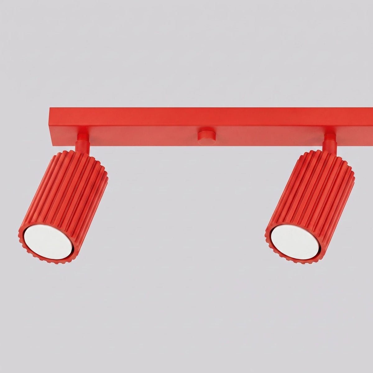 
Design Deckenlampe „Karbon“ 4-flammig - Rot