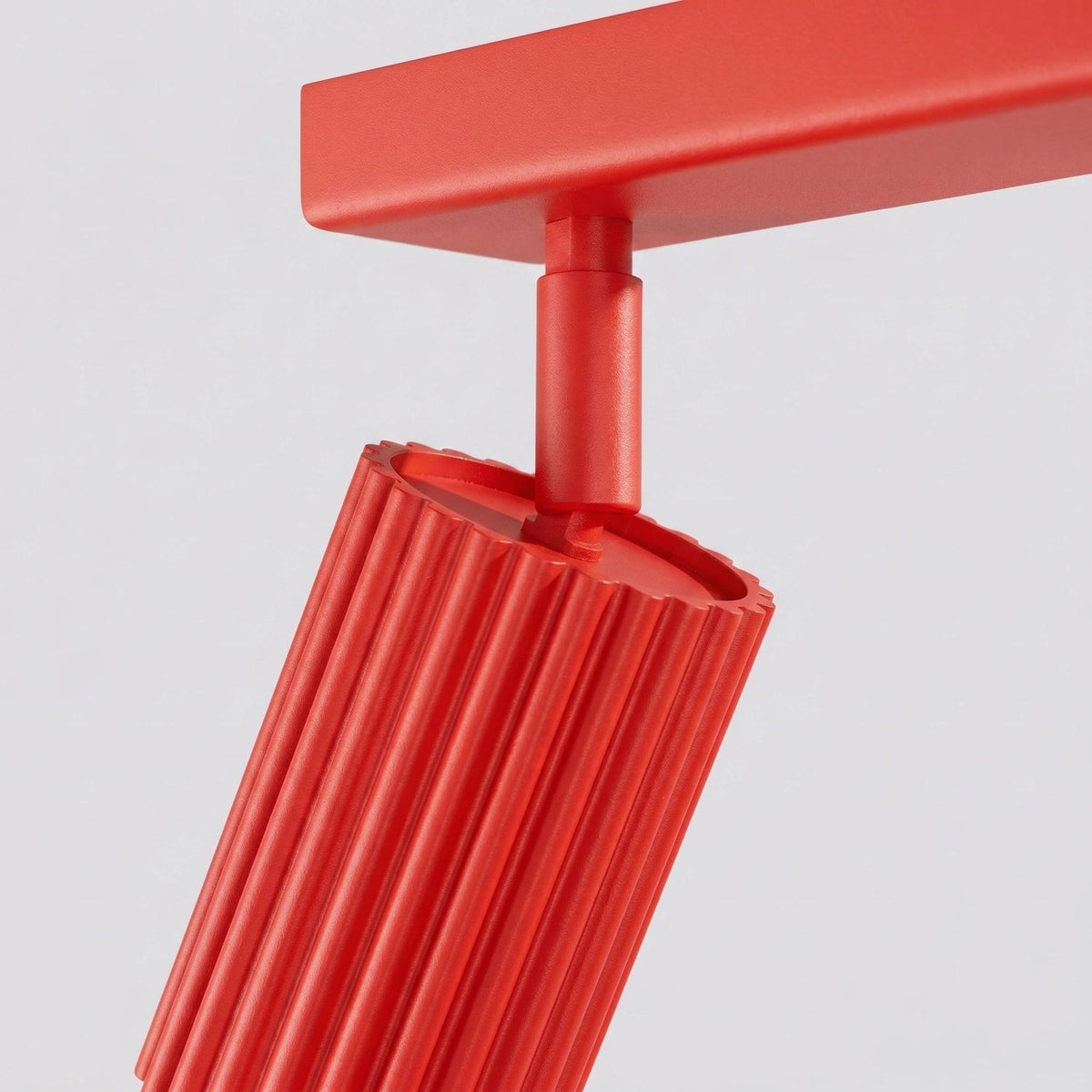 
Design Deckenlampe „Karbon“ 4-flammig - Rot