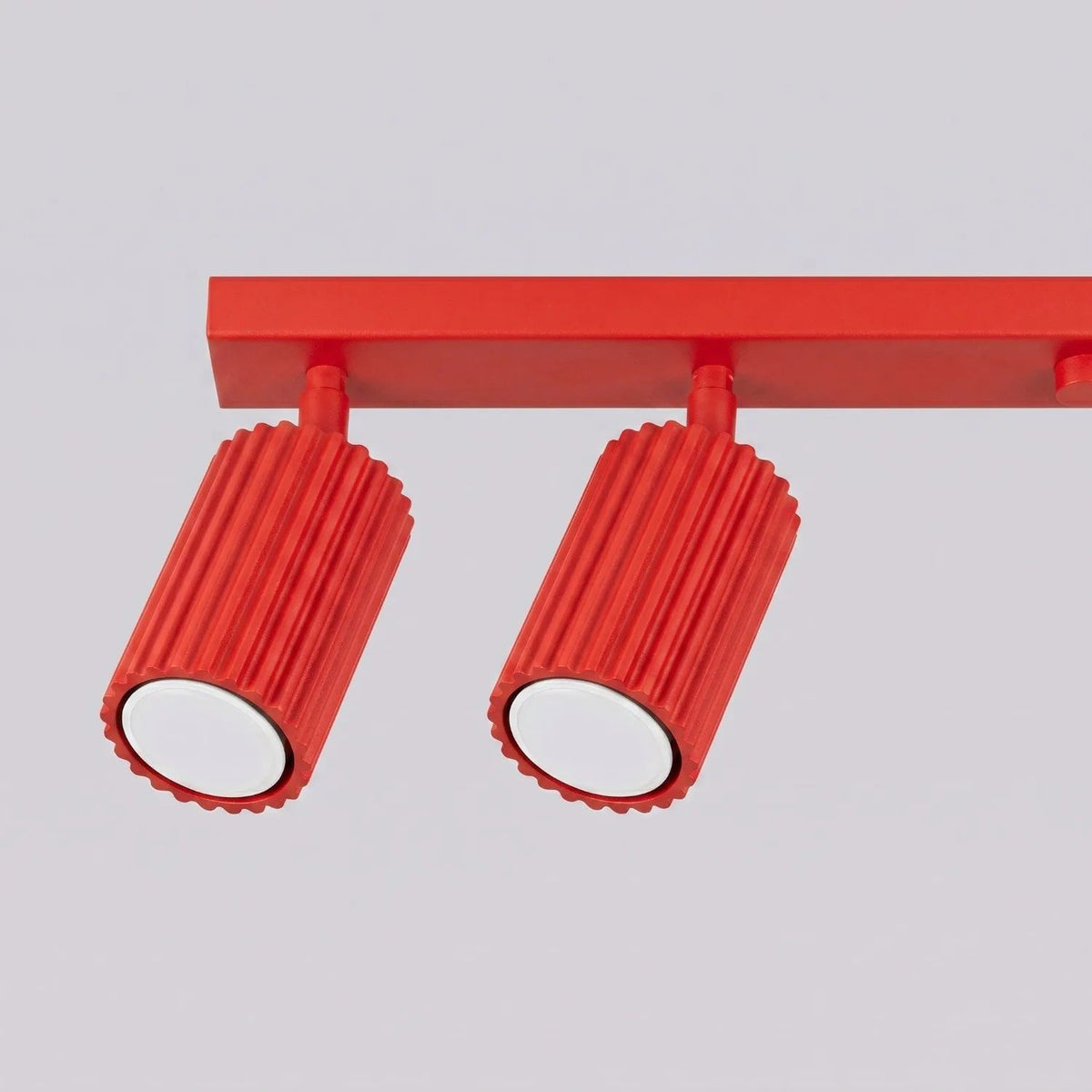 
Design Deckenlampe „Karbon“ 6-Flammig - Rot
