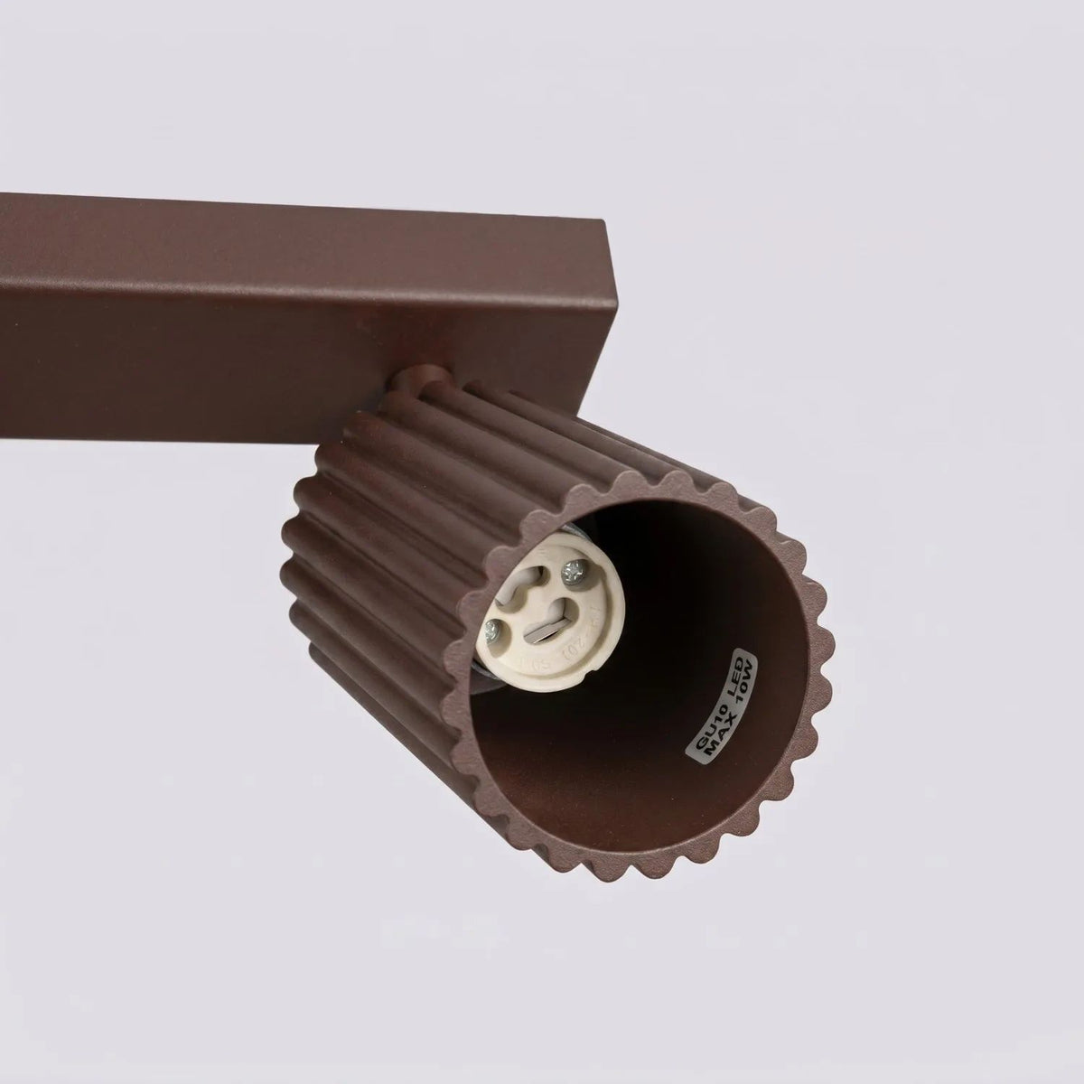 
Design Deckenlampe „Karbon“ 3-flammig - Braun