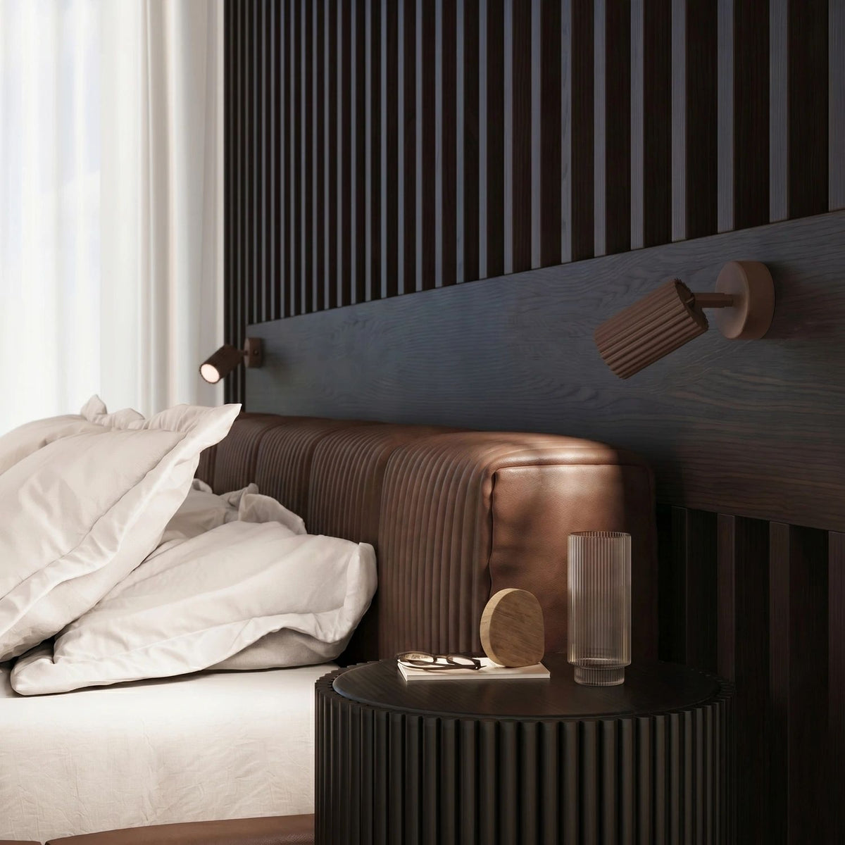 
Design Deckenlampe „Karbon II“ 3-flammig - Braun